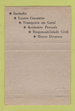 Matchbook Cover - Grupo Segurador Rio De Janeiro Brazil 40 Strike