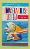 Matchbook Cover - Peter Stuyvesant Filter airline cigarettes? 40 Strike