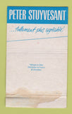 Matchbook Cover - Peter Stuyvesant Filter airline cigarettes? 40 Strike