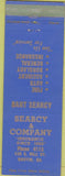 Matchbook Cover - Seacy Co Griffin GA Insurance