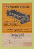 Matchbook Cover - Post Glover Electric Cincinnati OH WEAR 40 Strike