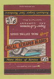 Matchbook Cover - Paper Calmenson Cutting Edges St Paul MN 40 Strike