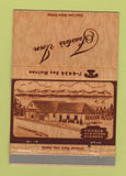 Matchbook Cover - Feaster's Inn Auburn WA 40 Strike