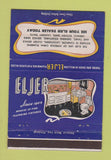 Matchbook Cover - Eljer Plumbing Fixtures Ford City PA Salem OH 40 Strike