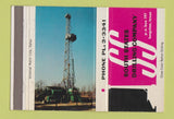 Matchbook Cover - South States Oil Drilling Longview TX 40 Strike