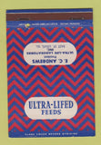 Matchbook Cover - Ultra Lifed Feeds EC Andrews East St Louis IL 40 Strike