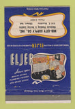 Matchbook Cover - Eljer Plumbing Fixtures Elkhart IN WEAR 40 Strike