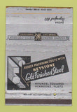 Matchbook Cover - Keystone Drawn Steel Spring City PA WEAR 40 Strike