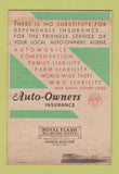 Matchbook Cover - Anderson Insurance Agency Morenci MI WEAR 40 Strike