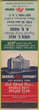 Matchbook Cover - Glen Vale Riggs New York City Insurance