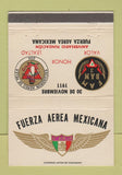 Matchbook Cover - Fuerza Aerea Mexican  40 Strike