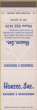 Matchbook Cover - Hansco Inc Builders Cincinnati OH
