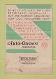 Matchbook Cover - Raymond Silvis Insurance Massillon OH 40 Strike