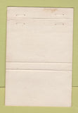 Matchbook Cover - Zeris' Inn Mountain Lakes NJ WEAR 40 Strike