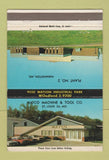 Matchbook Cover - Matco Machine & Tool St Louis MO Farmington 40 Strike