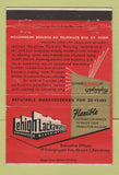 Matchbook Cover - Lehigh Lackawanna Warehouse Newark NJ 40 Strike