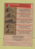 Matchbook Cover - Lehigh Lackawanna Warehouse Newark NJ 40 Strike