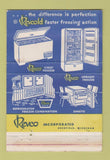 Matchbook Cover - Revco Kitchens Robert Lloyd Kitchener ON 40 Strike
