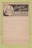 Matchbook Cover - Lakeview Motel West Glocester RI WEAR 40 Strike