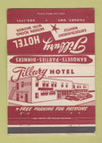 Matchbook Cover - Tilbury Hotel ON 40 Strike