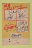 Matchbook Cover - Simoniz Auto Finish Protector 40 Strike