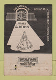Matchbook Cover - Dorothy Douglas Women's Clothes Denver WEAR 40 Strike