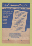 Matchbook Cover - Essmueller Transmission Kansas City St Louis WEAR 40 Strike