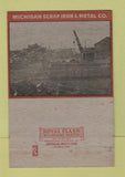 Matchbook Cover - Michigan Scrap Iron Metal Detroit MI 40 Strike