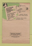 Matchbook Cover - Johnson Three Rivers MI Advance Engineering NYC WEAR 40 Strike