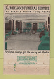 Matchbook Cover - Rohland Funeral Home Lebanon PA 40 Strike