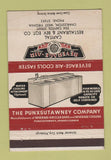 Matchbook Cover - Beverage Air Equipment Charleston WV WEAR 40 Strike