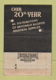 Matchbook Cover - Machinists' Tool Supply Los Angeles CA WEAR 40 Strike