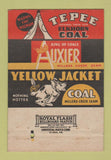 Matchbook Cover - Blue Pennant Coal Cincinnati OH WEAR 40 Strike