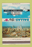 Matchbook Cover - Dallas TX Big D Tourism Convention 40 Strike