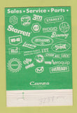 Matchbook Cover - Shannon Hardware Oil Well Morgan City LA 40 Strike