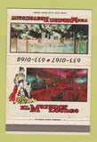 Matchbook Cover - El Matador Lounge Miamian Restaurant Miami FL 40 Strike