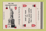 Matchbook Cover - New York Consolidated Exchange Military PX 40 Strike