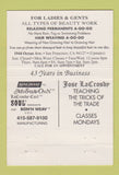 Matchbook Cover - LaCrosby Style House San Francisco CA 40 Strike