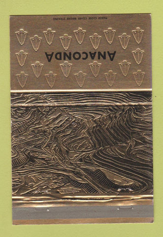 Matchbook Cover - Anaconda Sales New York City 40 Strike