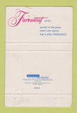 Matchbook Cover - Fairmont Hotel San Francisco CA 40 Strike