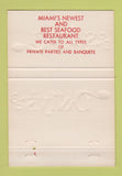 Matchbook Cover - Dolly's Miami FL 40 Strike