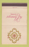 Matchbook Cover - Champagne Room 40 Strike