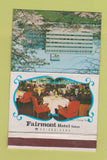 Matchbook Cover - Fairmont Hotel Tokyo Japan 40 Strike