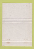 Matchbook Cover - Candido Segovia Spain 40 Strike