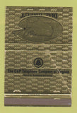 Matchbook Cover - C&P Telephone Company VA 40 Strike