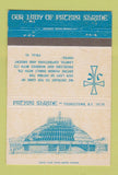 Matchbook Cover - Lady of Fatima Shrine Youngstown NY 40 Strike