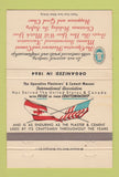 Matchbook Cover - Plasterers Cement Masons Association 40 Strike