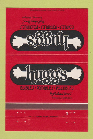 Matchbook Cover - Huggs Holiday Inn Petoskey MI 40 Strike