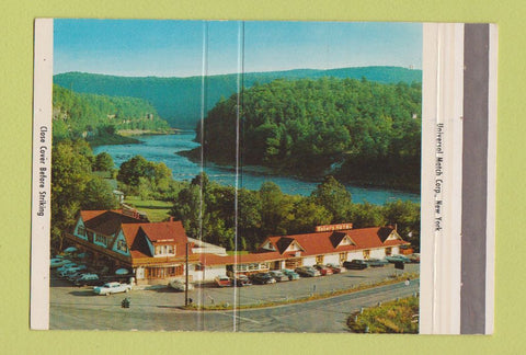 Matchbook Cover - Reber's Motel Restaurant Barryville NY 40 Strike