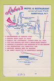 Matchbook Cover - Reber's Motel Restaurant Barryville NY 40 Strike